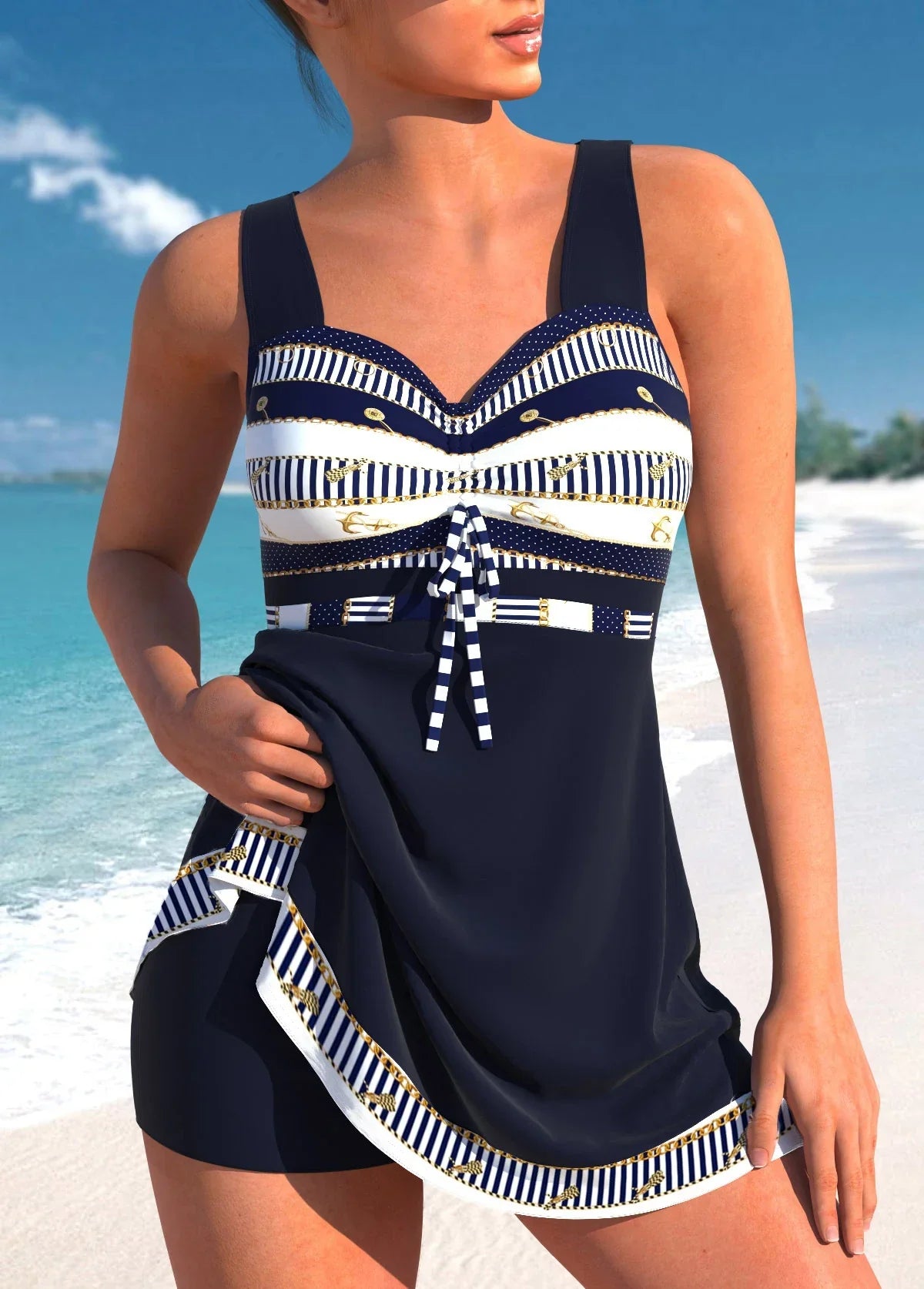 MOREAU LYON | MAILLOT DE BAIN TANKINI POUR FEMMES