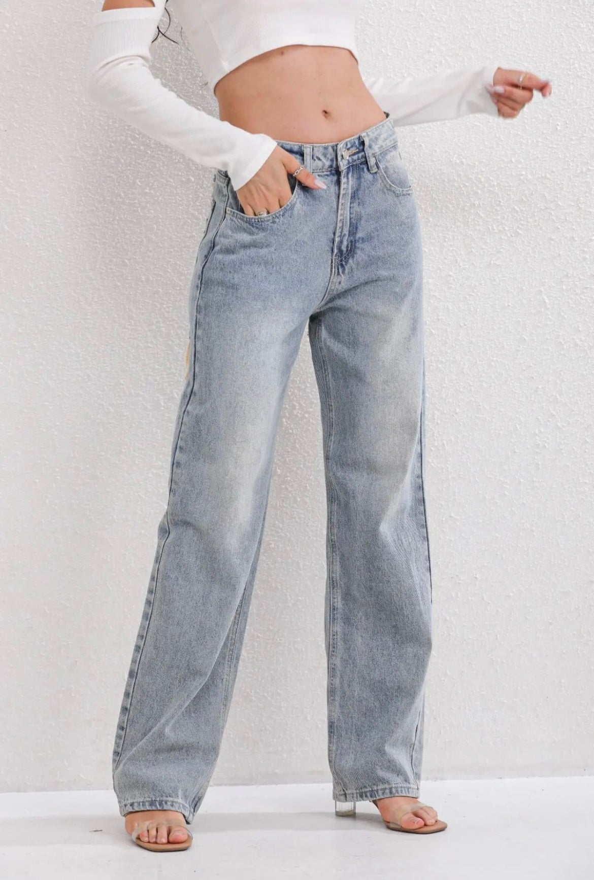 MOREAU LYON | JEANS DÉCHIRÉS ANCIENNE POUR FEMMES